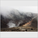 Image No : G16R3C4 : Tourists on Mount Etna