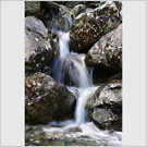 Image No : G2R1C5 : Waterfall in Borrowdale, Lake District