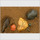 Image No : G3R3C2 : Pebble arrangement at Silloth, Cumbria