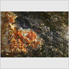 Image No : G4R1C2 : Colourful lichens on a rock, Ullswater