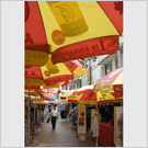 Image No : G8R2C2 : Market stalls, Chinatown